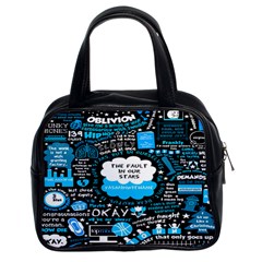 The Fault In Our Stars Collage Classic Handbag (two Sides) by nate14shop