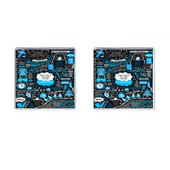 The Fault In Our Stars Collage Cufflinks (square) by nate14shop