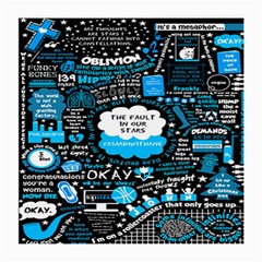 The Fault In Our Stars Collage Medium Glasses Cloth (2 Sides) by nate14shop