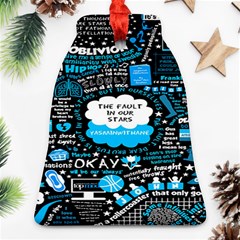 The Fault In Our Stars Collage Bell Ornament (two Sides)