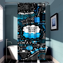 The Fault In Our Stars Collage Shower Curtain 36  X 72  (stall)  by nate14shop