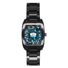 The Fault In Our Stars Collage Stainless Steel Barrel Watch