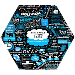 The Fault In Our Stars Collage Wooden Puzzle Hexagon by nate14shop