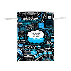 The Fault In Our Stars Collage Lightweight Drawstring Pouch (m) by nate14shop