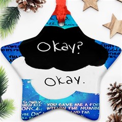 The Fault In Our Stars Ornament (star) by nate14shop