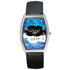 The Fault In Our Stars Barrel Style Metal Watch by nate14shop