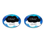 The Fault In Our Stars Cufflinks (Oval) Front(Pair)