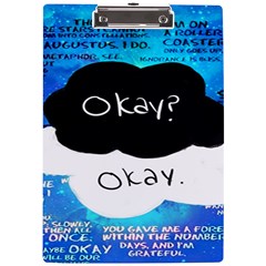 The Fault In Our Stars A4 Clipboard