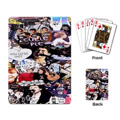 5 Second Summer Collage Playing Cards Single Design (rectangle)