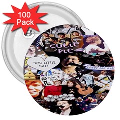 5 Second Summer Collage 3  Buttons (100 Pack)  by nate14shop