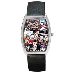 5 Second Summer Collage Barrel Style Metal Watch by nate14shop