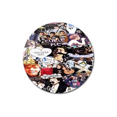 5 Second Summer Collage Magnet 3  (round) by nate14shop