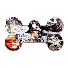 5 Second Summer Collage Dog Tag Bone (two Sides)