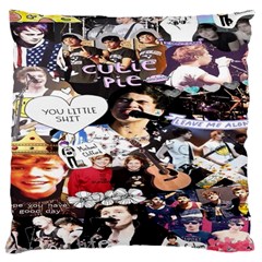 5 Second Summer Collage Large Cushion Case (one Side) by nate14shop