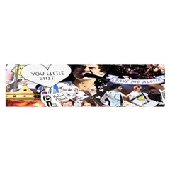 5 Second Summer Collage Oblong Satin Scarf (16  X 60 ) by nate14shop