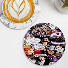 5 Second Summer Collage Uv Print Round Tile Coaster