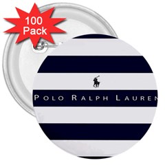 Polo Ralph Lauren 3  Buttons (100 Pack) 