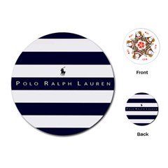 Polo Ralph Lauren Playing Cards Single Design (round) by nate14shop