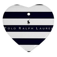 Polo Ralph Lauren Heart Ornament (two Sides)