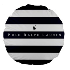 Polo Ralph Lauren Large 18  Premium Flano Round Cushions by nate14shop