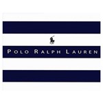 Polo Ralph Lauren Double Sided Flano Blanket (Medium)  60 x50  Blanket Front