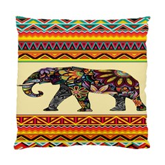 Elephant Colorfull Standard Cushion Case (one Side) by nate14shop