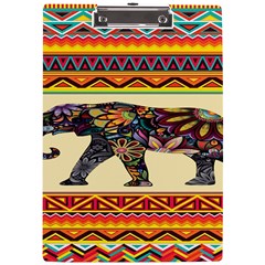 Elephant Colorfull A4 Clipboard