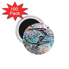 Panic At The Disco Lyric Quotes 1 75  Magnets (100 Pack)  by nate14shop