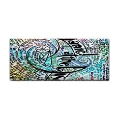 Panic At The Disco Lyric Quotes Hand Towel by nate14shop