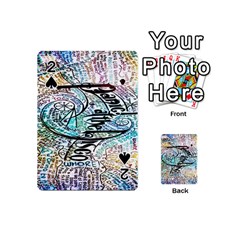 Panic At The Disco Lyric Quotes Playing Cards 54 Designs (mini) by nate14shop