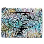 Panic At The Disco Lyric Quotes Cosmetic Bag (XXL) Front