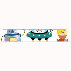 Vector-set-funny-robots-cartoon Small Bar Mats