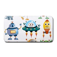 Vector-set-funny-robots-cartoon Medium Bar Mats by Jancukart