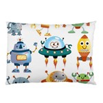 Vector-set-funny-robots-cartoon Pillow Case 26.62 x18.9  Pillow Case