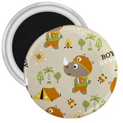 Seamless-pattern-vector-with-funny-boy-scout-scout-day-background 3  Magnets