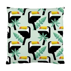 Seamless-tropical-pattern-with-birds Standard Cushion Case (one Side)