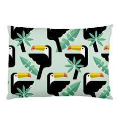 Seamless-tropical-pattern-with-birds Pillow Case