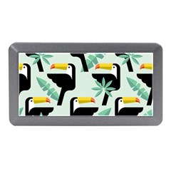 Seamless-tropical-pattern-with-birds Memory Card Reader (mini)