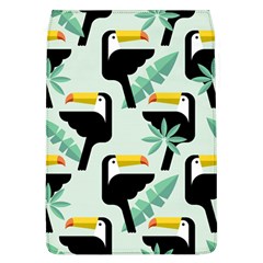 Seamless-tropical-pattern-with-birds Removable Flap Cover (l) by Jancukart