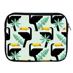 Seamless-tropical-pattern-with-birds Apple Ipad 2/3/4 Zipper Cases by Jancukart