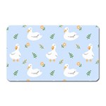 Duck-flower-seamless-pattern-background Magnet (Rectangular) Front