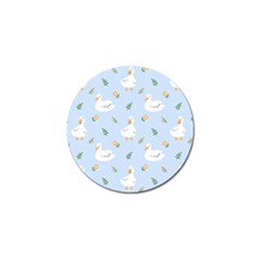 Duck-flower-seamless-pattern-background Golf Ball Marker (10 Pack)