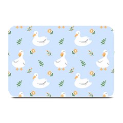 Duck-flower-seamless-pattern-background Plate Mats by Jancukart