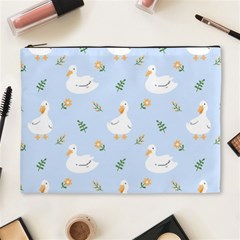 Duck-flower-seamless-pattern-background Cosmetic Bag (xl)