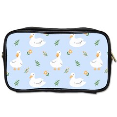 Duck-flower-seamless-pattern-background Toiletries Bag (two Sides) by Jancukart