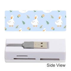 Duck-flower-seamless-pattern-background Memory Card Reader (stick)