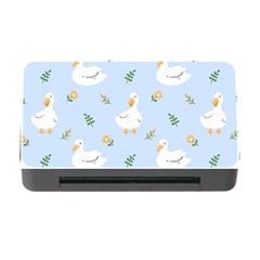 Duck-flower-seamless-pattern-background Memory Card Reader With Cf by Jancukart