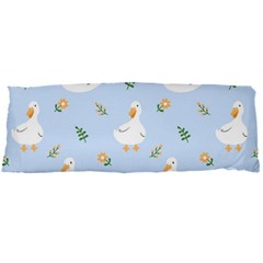 Duck-flower-seamless-pattern-background Body Pillow Case Dakimakura (two Sides)