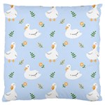 Duck-flower-seamless-pattern-background Large Cushion Case (One Side) Front