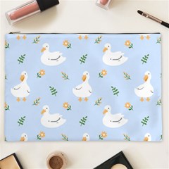 Duck-flower-seamless-pattern-background Cosmetic Bag (xxl)